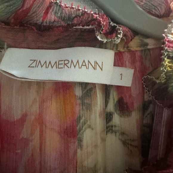 Zimmermann Floral Pink Maxi Dress - Picture 4 of 4